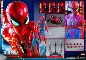 Hot Toys 1/6 Marvels Spider-Man Game Spider Man (Spider Armor - MK IV Suit) Sixth Scale Figure VGM43