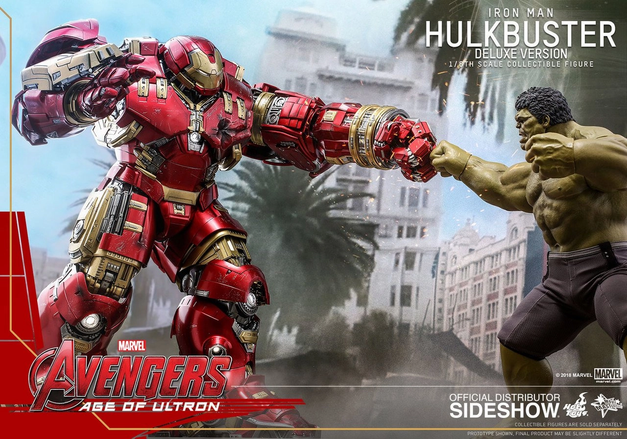 Hot Toys Movie Masterpiece 1/6 Scale Figure - Avengers: Age of Ultron - Hulkbuster - (Deluxe Version)