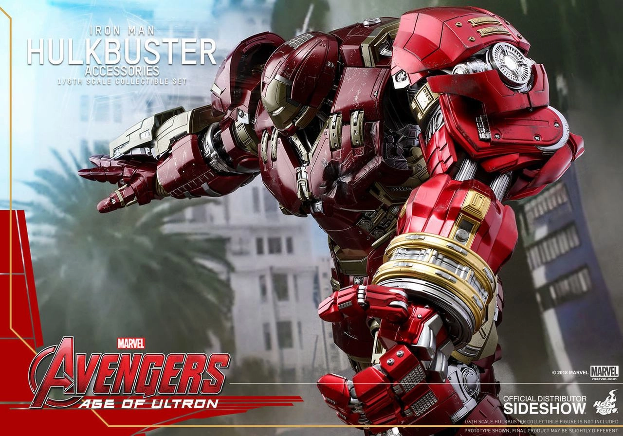 Hot Toys Movie Masterpiece 1/6 Scale Figure - Avengers: Age of Ultron - Hulkbuster Accessories (Figure Not Included)