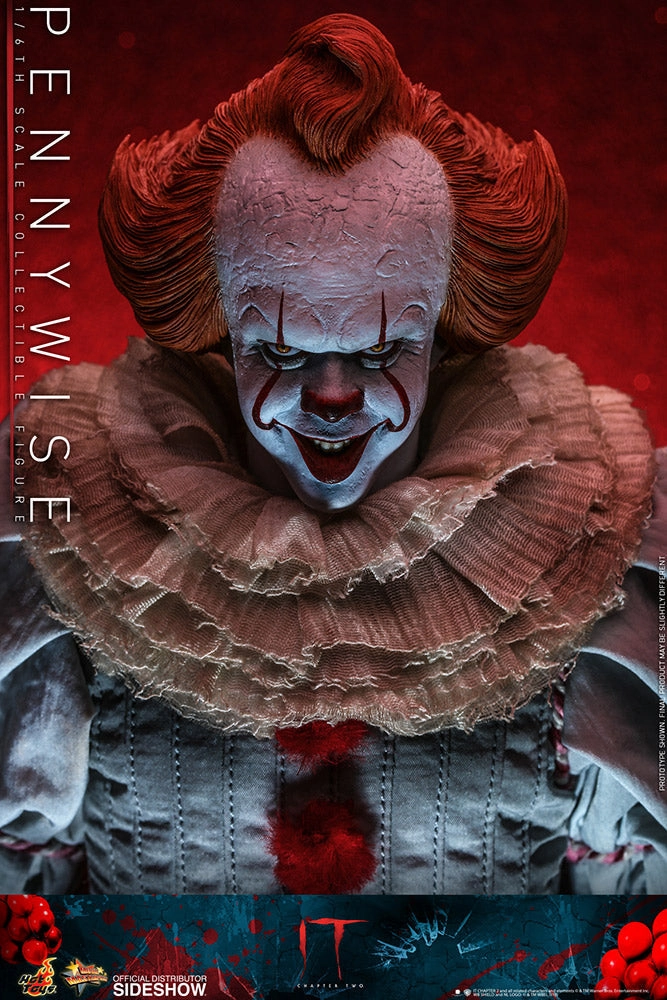 Hot Toys Movie Masterpiece 1/6 Scale Figure - IT Chapter Two - Pennywise