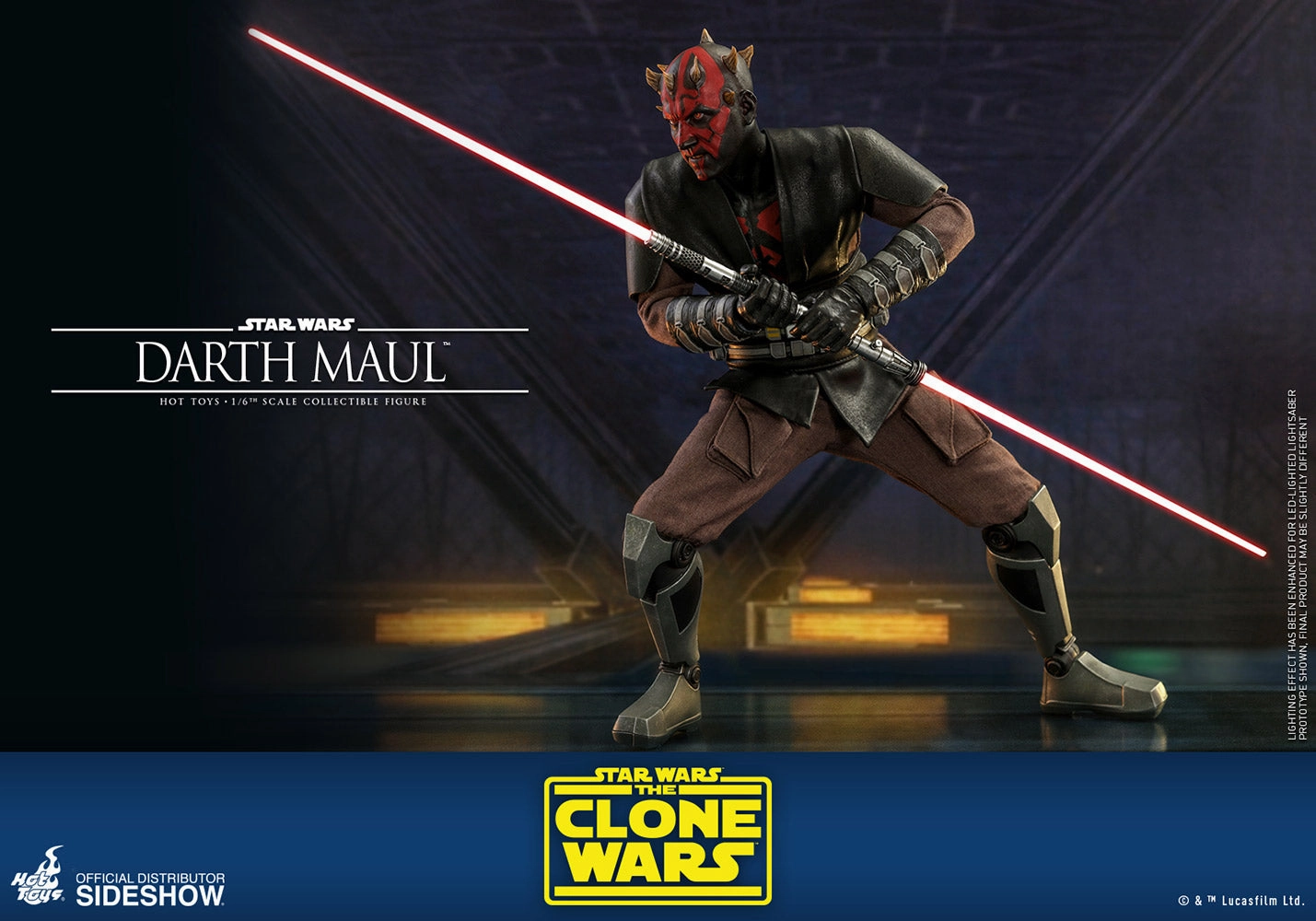 Hot Toys Television Masterpiece 1/6 Scale Figure - Darth Maul (The Clone Wars)