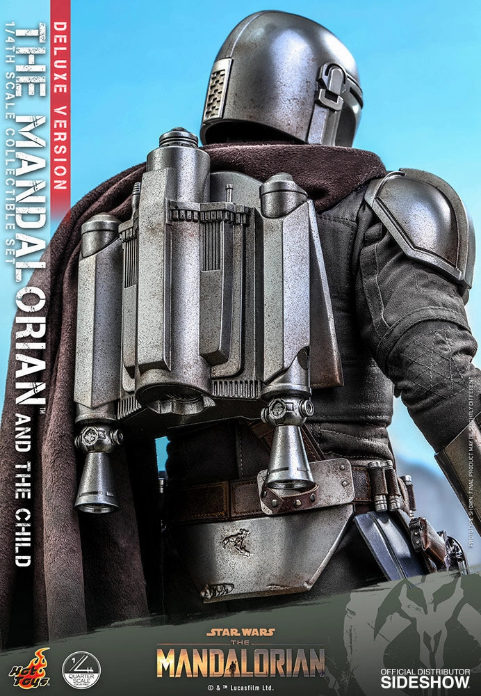 Hot Toys The Mandalorian and The Child / Grogu (Deluxe Version) - 1/4 Scale