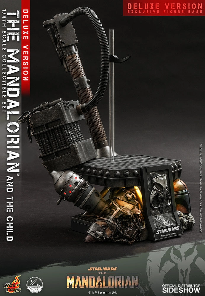 Hot Toys The Mandalorian and The Child / Grogu (Deluxe Version) - 1/4 Scale