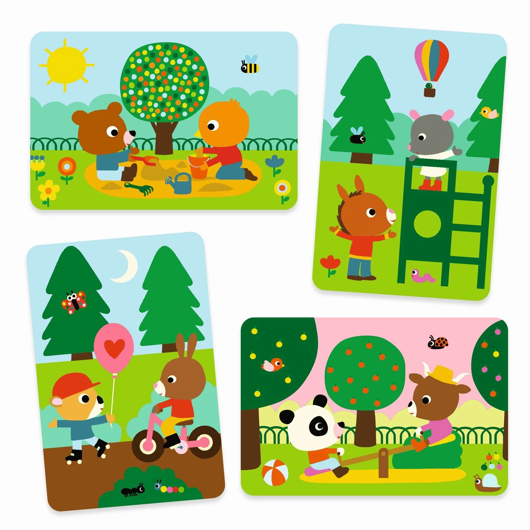In the Park Magic Coloring