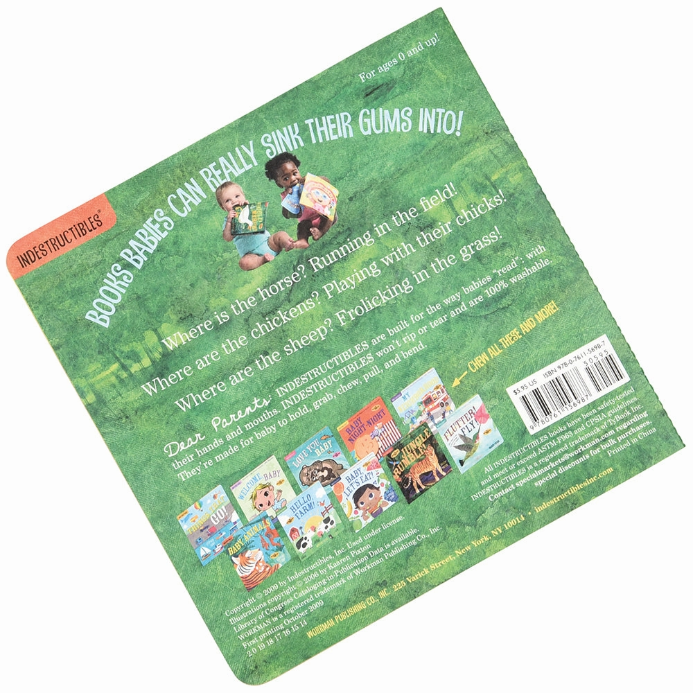 Indestructibles Wiggle March Baby Book