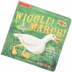 Indestructibles Wiggle March Baby Book
