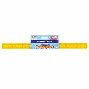 Interactive Number Track Bubble Board - Educational Math Toy