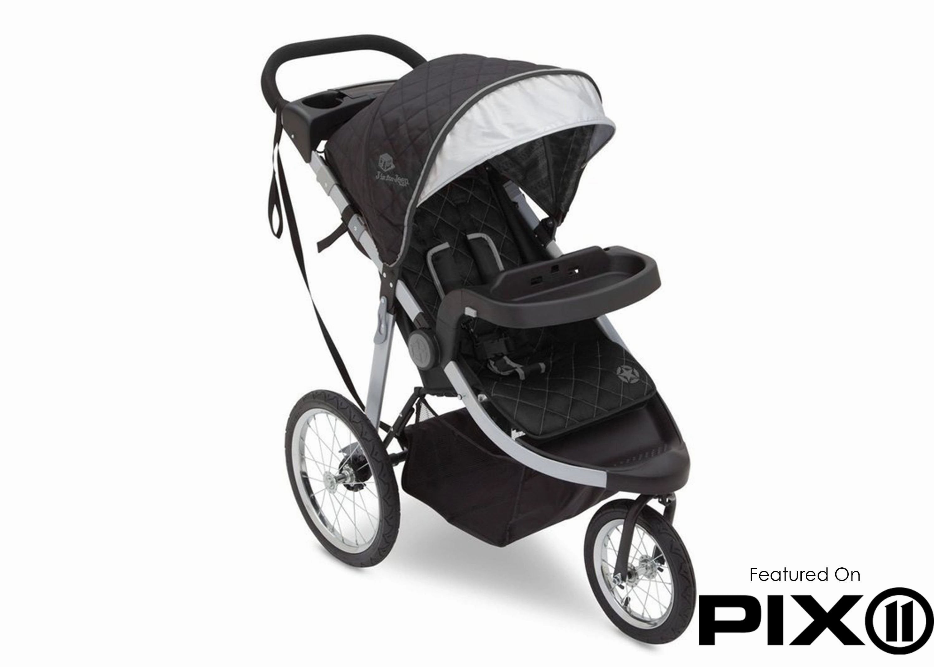 J is for Jeep Brand Cross-Country All-Terrain Jogging Stroller