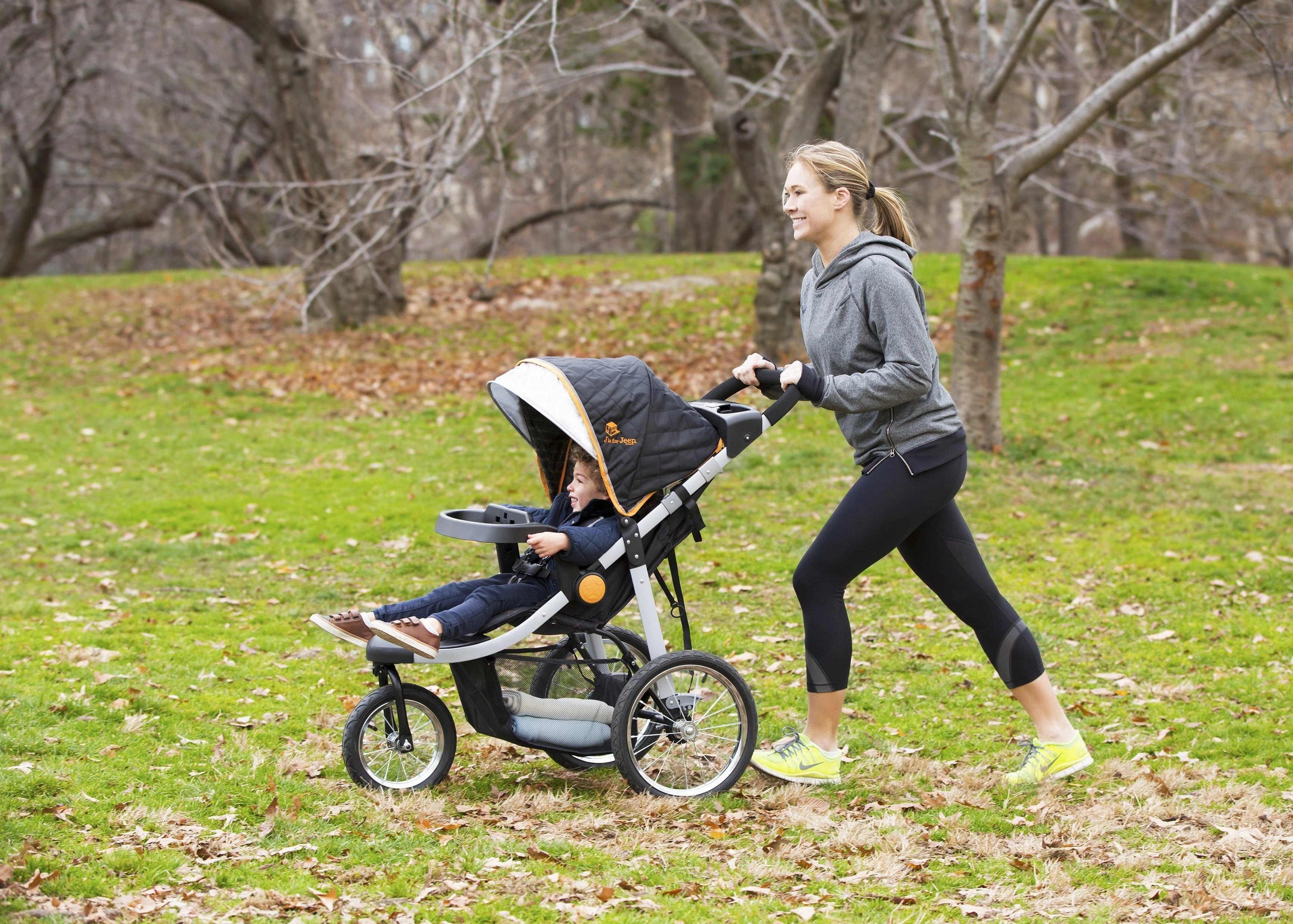 J is for Jeep Brand Cross-Country All-Terrain Jogging Stroller