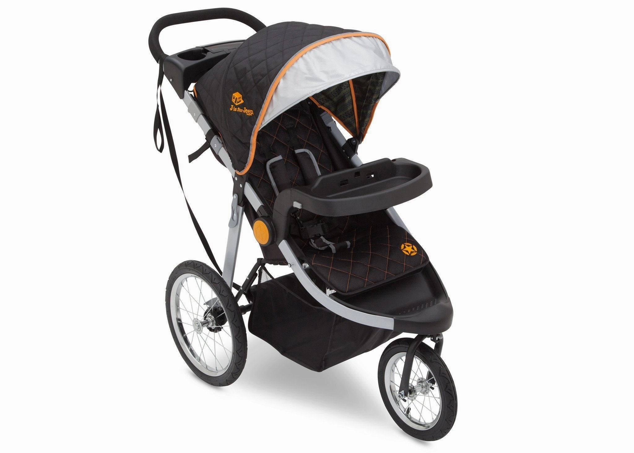 J is for Jeep Brand Cross-Country All-Terrain Jogging Stroller