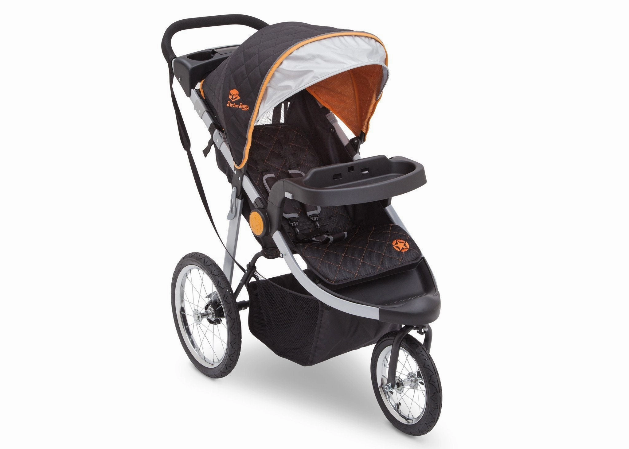 J is for Jeep Brand Cross-Country All-Terrain Jogging Stroller