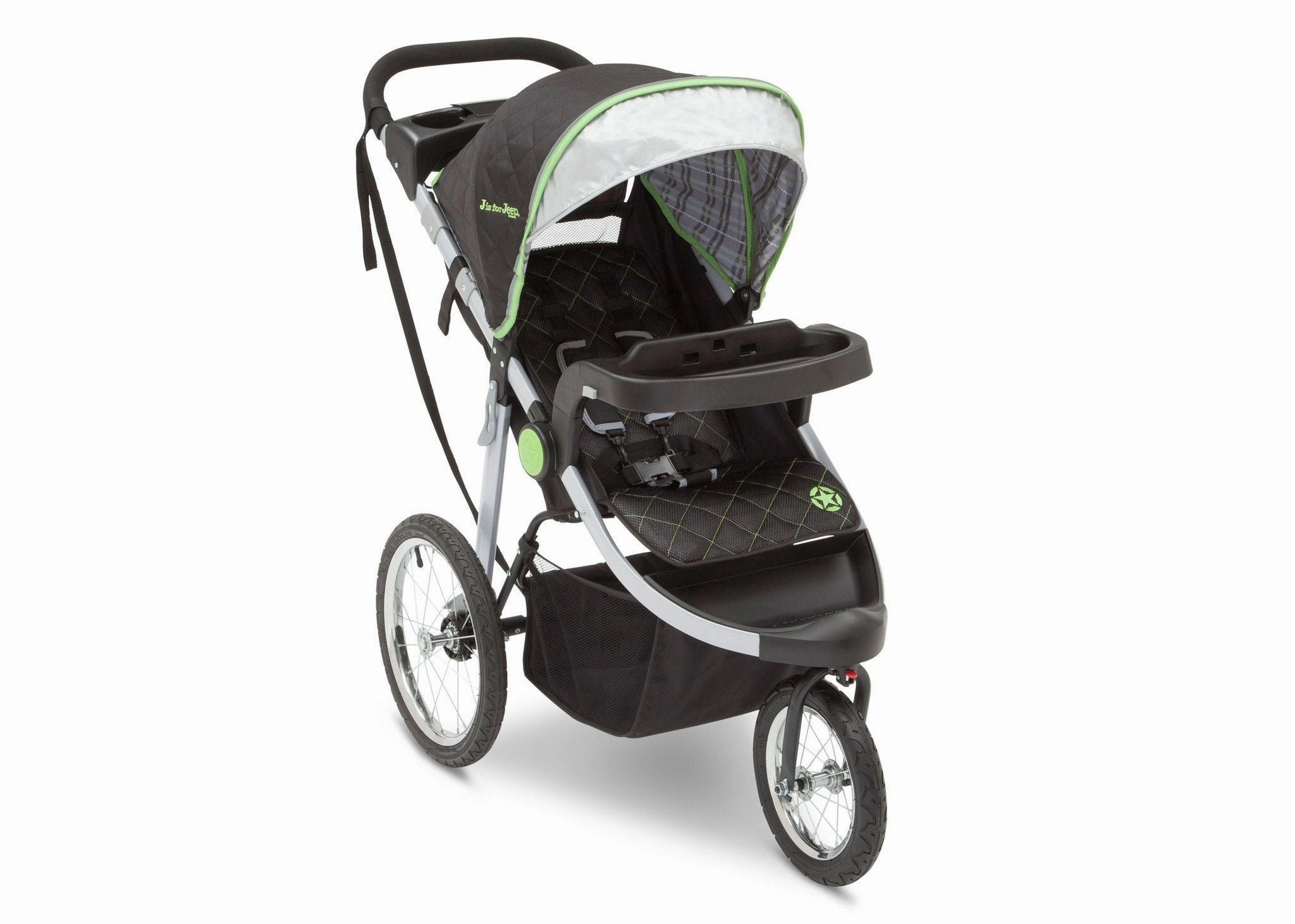 J is for Jeep Brand Cross-Country All-Terrain Jogging Stroller