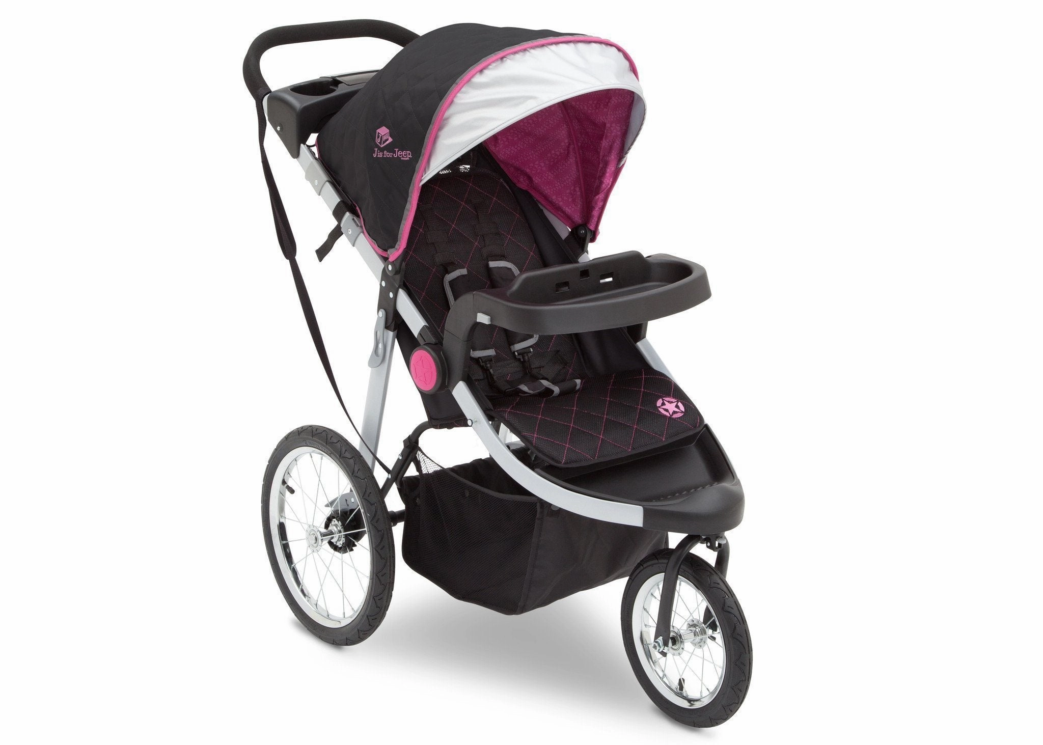 J is for Jeep Brand Cross-Country All-Terrain Jogging Stroller