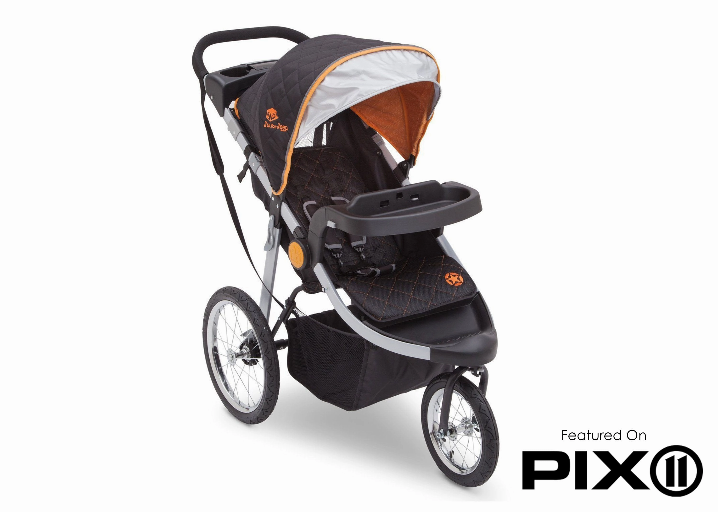 J is for Jeep Brand Cross-Country All-Terrain Jogging Stroller