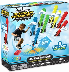 Jr. Multi Color Stomp Rocket Set