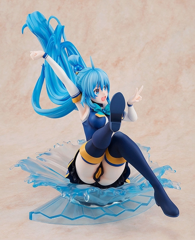 Kadokawa 1/7 Konosuba Aqua Sneaker Bunko 30th Anniversary Ver Scale Statue Figure