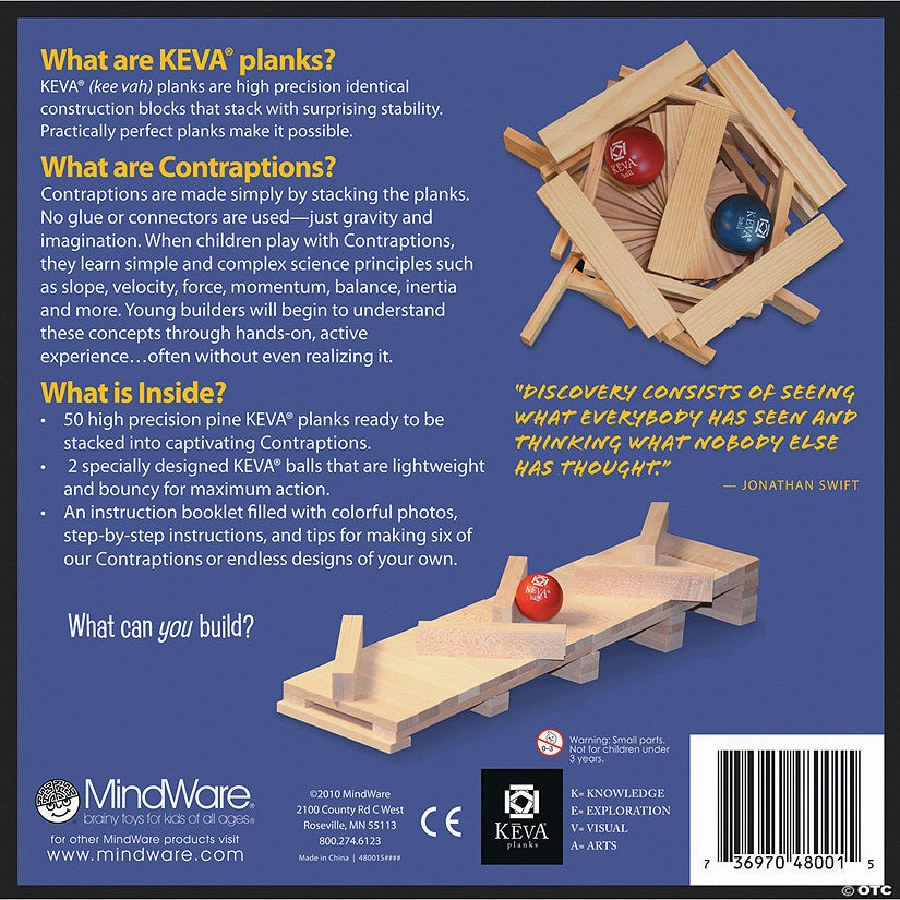 KEVA: Contraptions 50pc Set