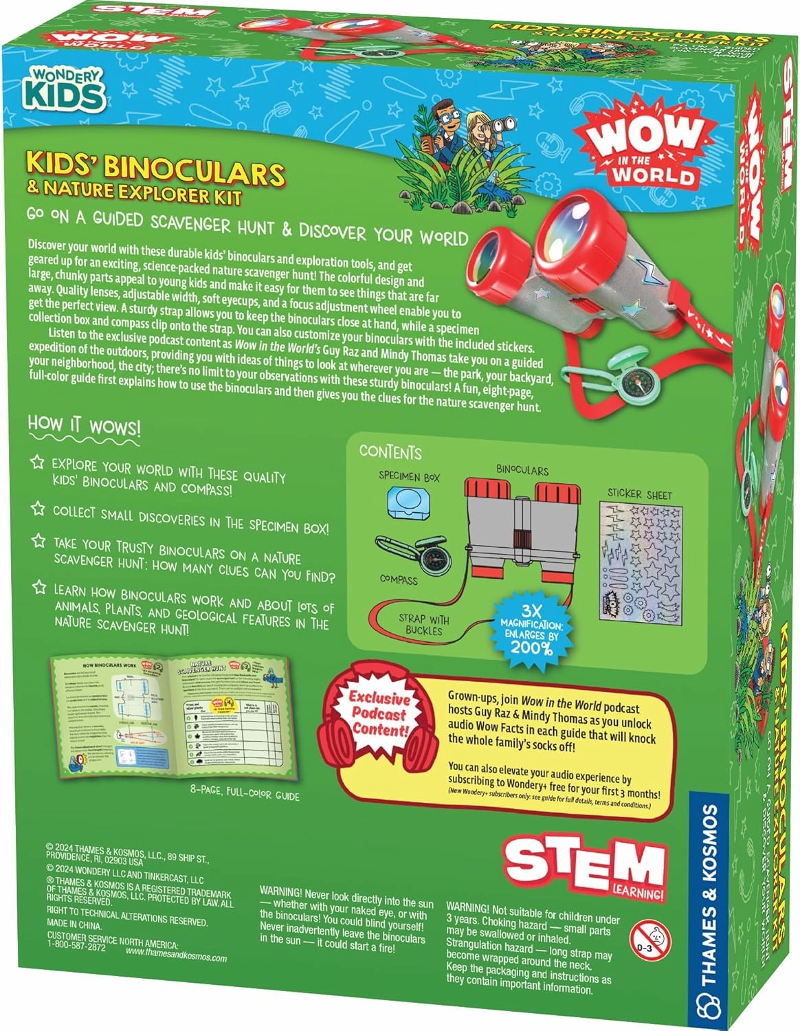 Kids Binoculars & Nature Explorer Kit
