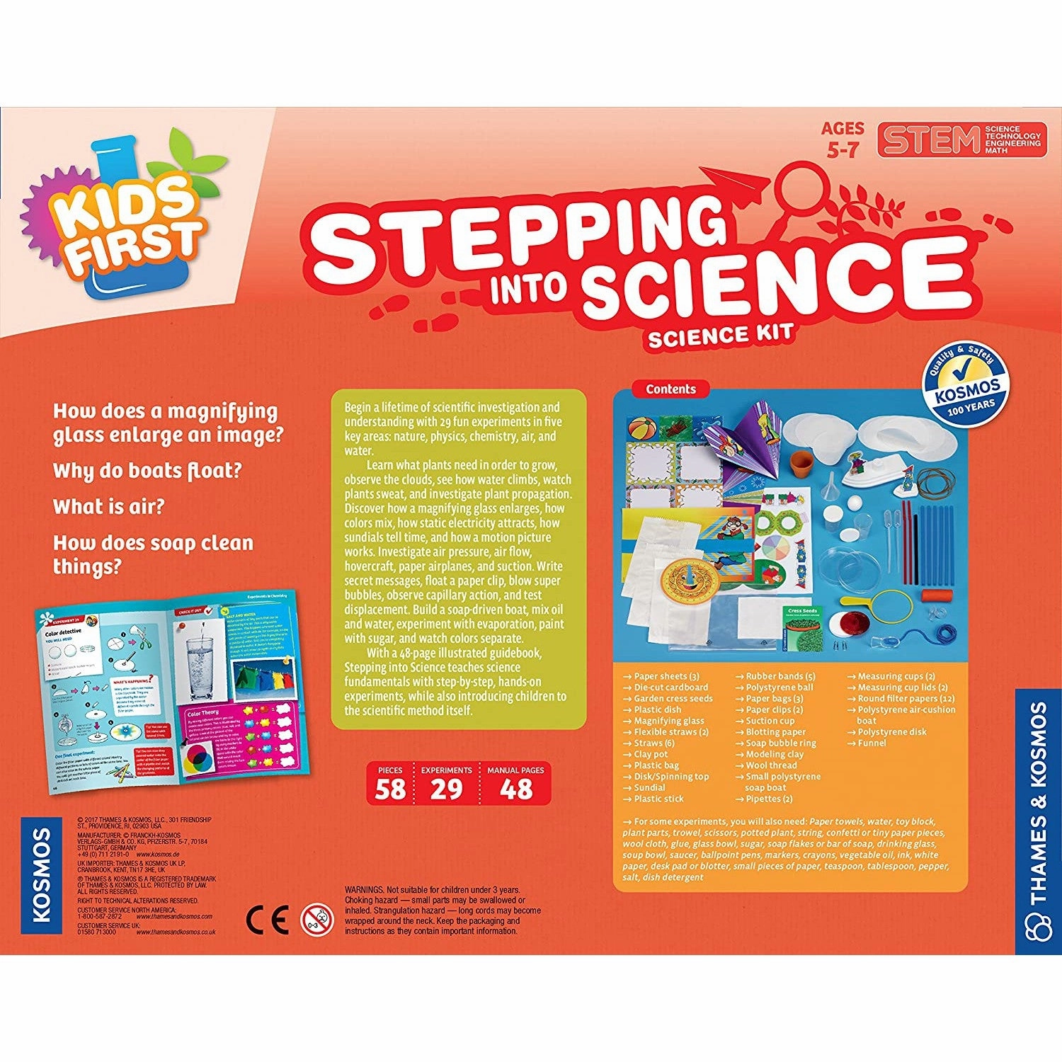 Kids First Stepping into Science