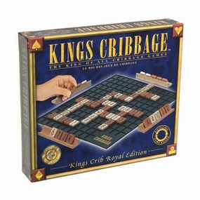 Kings Cribbage Royal Edition Strategic Board Game