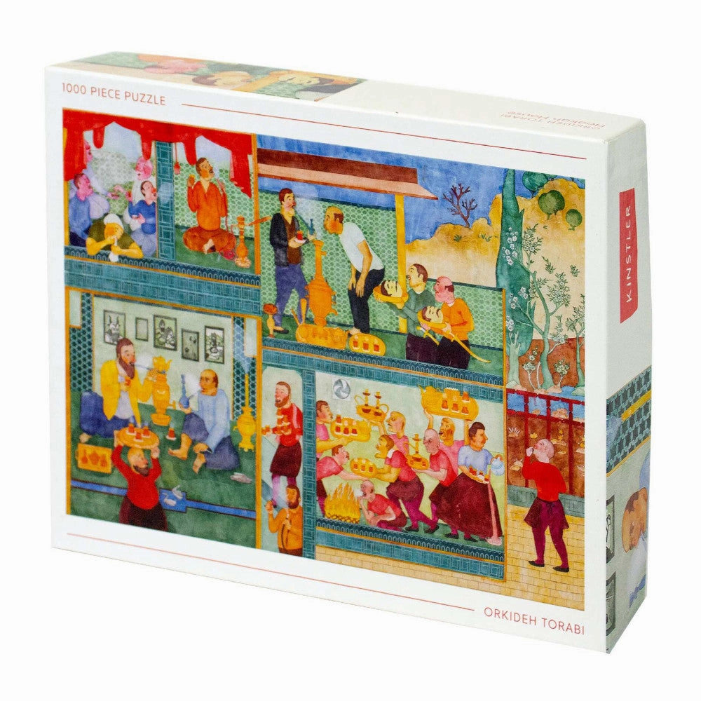 Kinstler Hookah House Cultural Scene 1000-Piece Jigsaw Puzzle