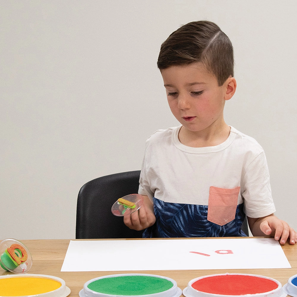Knobbed Alphabet Stampers - Lowercase