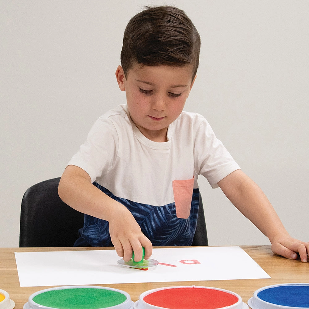 Knobbed Alphabet Stampers - Lowercase