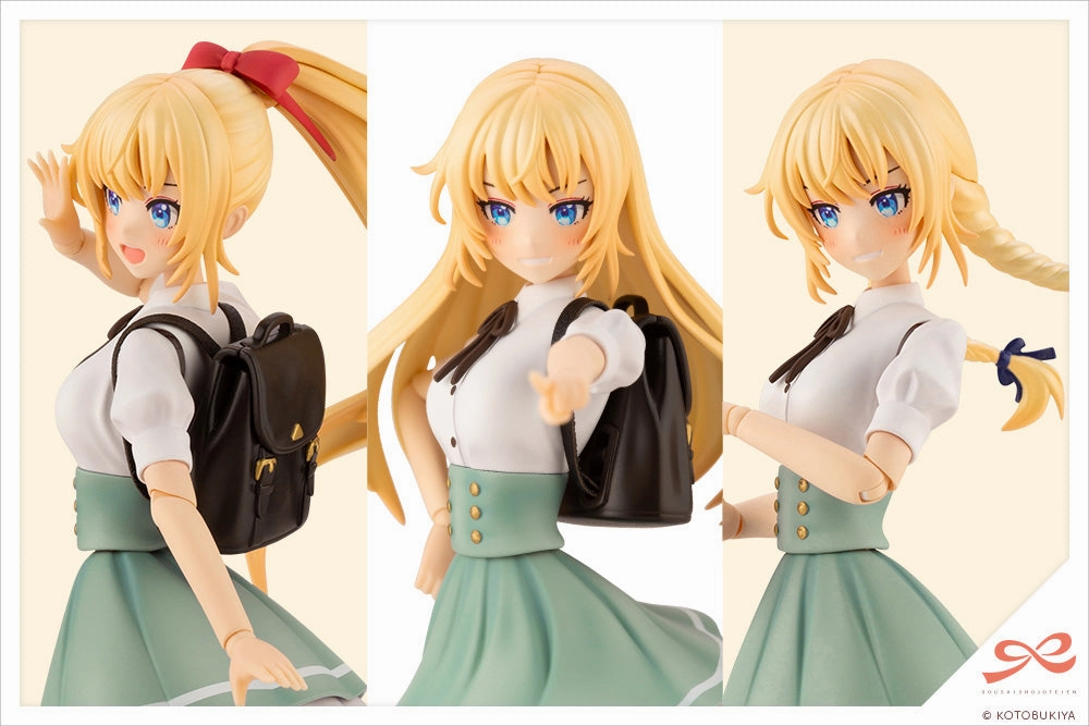 Kotobukiya 1/10 Sousai Shoujo Teien Ritsuka Saiki (St. Iris Gakuen Girls' High School Summer Clothes) Model Kit JK003