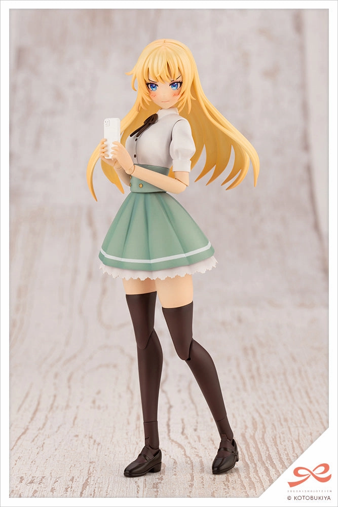 Kotobukiya 1/10 Sousai Shoujo Teien Ritsuka Saiki (St. Iris Gakuen Girls' High School Summer Clothes) Model Kit JK003