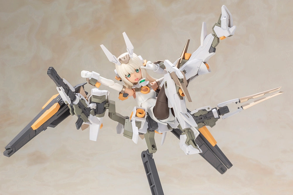 Kotobukiya Frame Arms Girl x Megami Device Baselard (Animation Ver.) Model Kit FG087 w/ Bonus Face and Hair