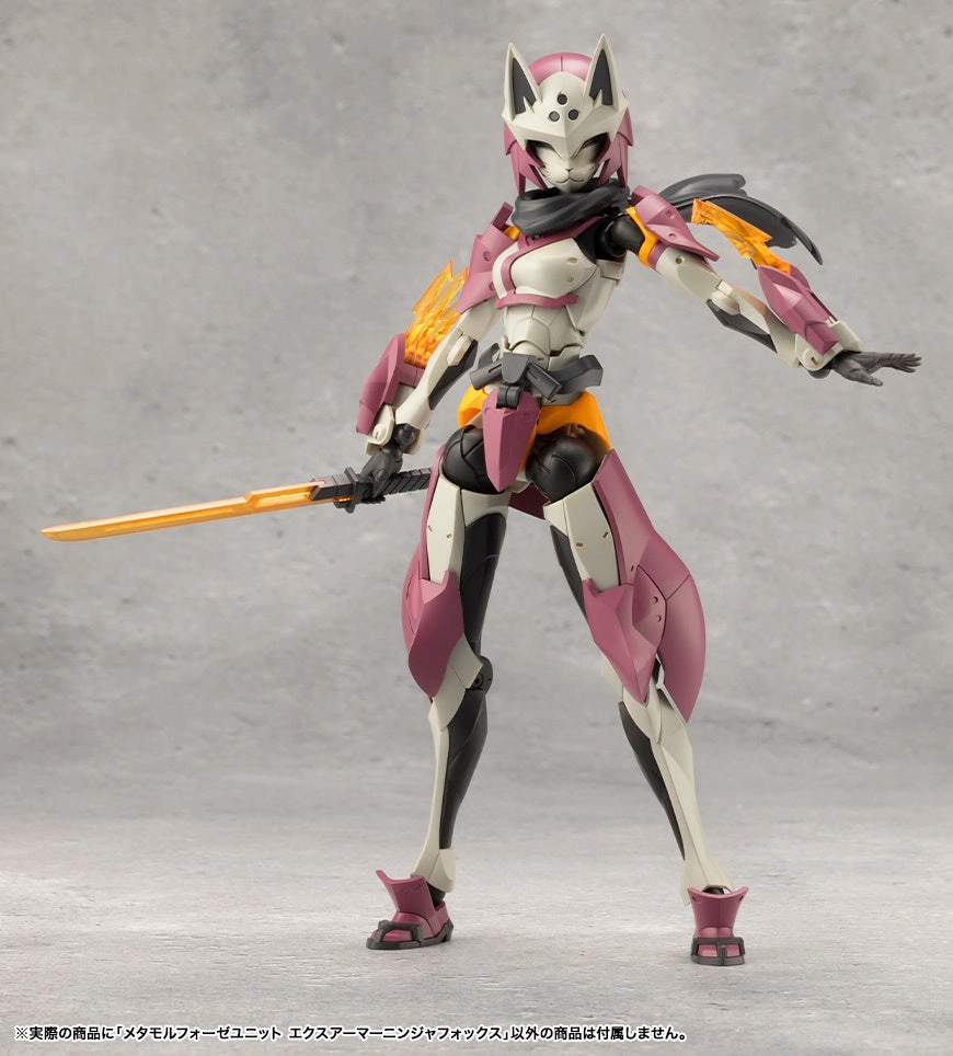 Kotobukiya Megalomaria Unlimited Universe Metamorphose Unit Exarmor Ninja Fox Accessory Model Kit CX011