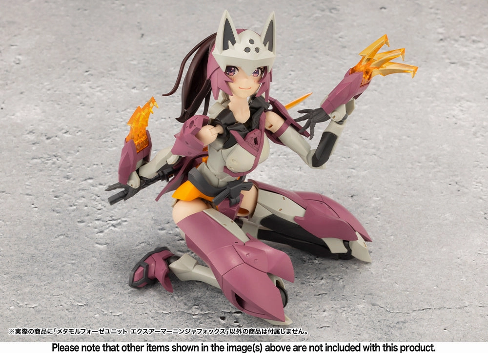 Kotobukiya Megalomaria Unlimited Universe Metamorphose Unit Exarmor Ninja Fox Accessory Model Kit CX011