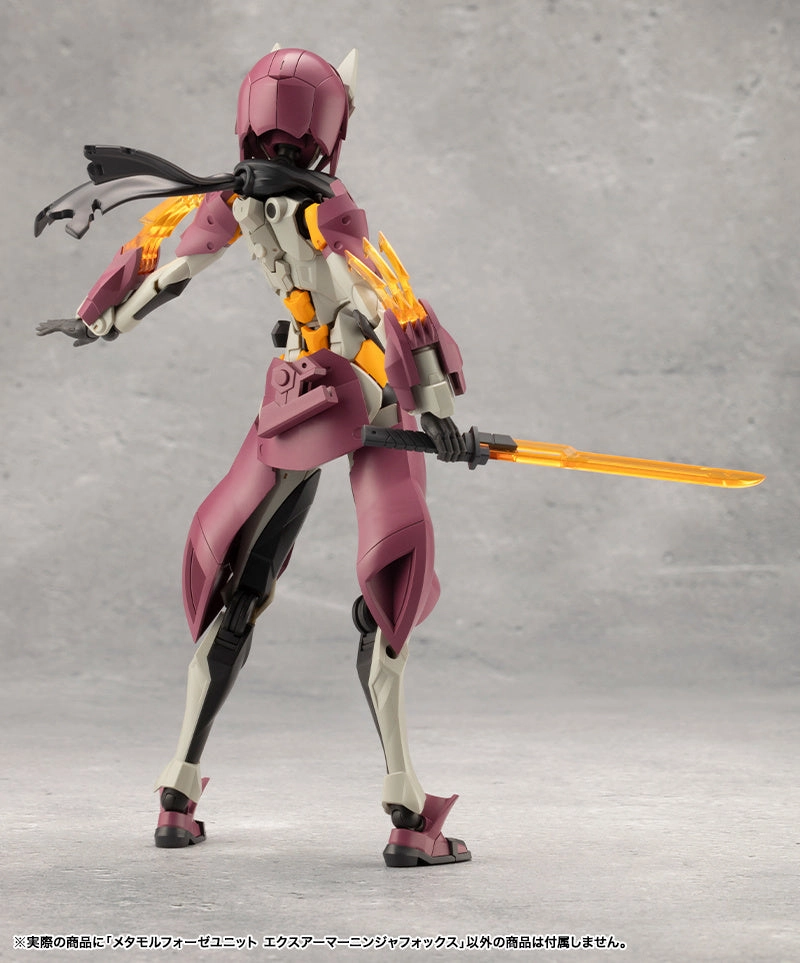 Kotobukiya Megalomaria Unlimited Universe Metamorphose Unit Exarmor Ninja Fox Accessory Model Kit CX011