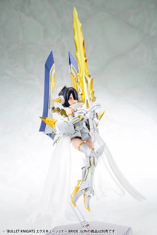 Kotobukiya Megami Device #13.1 Bullet Knights Executioner Bride Model Kit KP634 w/ Bonus Hair