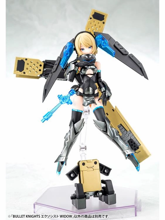 Kotobukiya Megami Device #14.1 Bullet Knights Exorcist Widow Model Kit KP633 w/ Bonus Hair