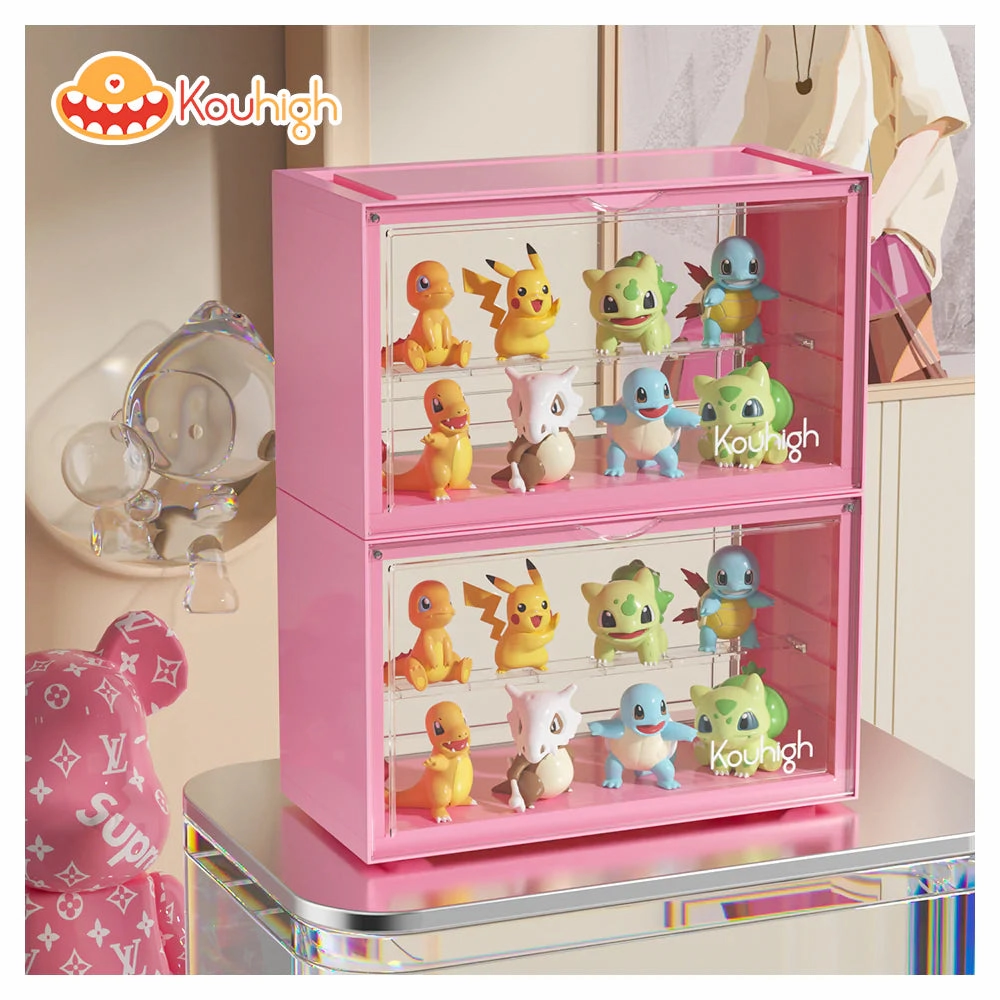Kouhigh Diverse Color Series Classic Display Box (Clear / Red)