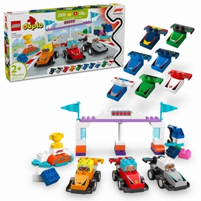 Lego 10445 - Duplo F1 Team Racing Cars & Drivers