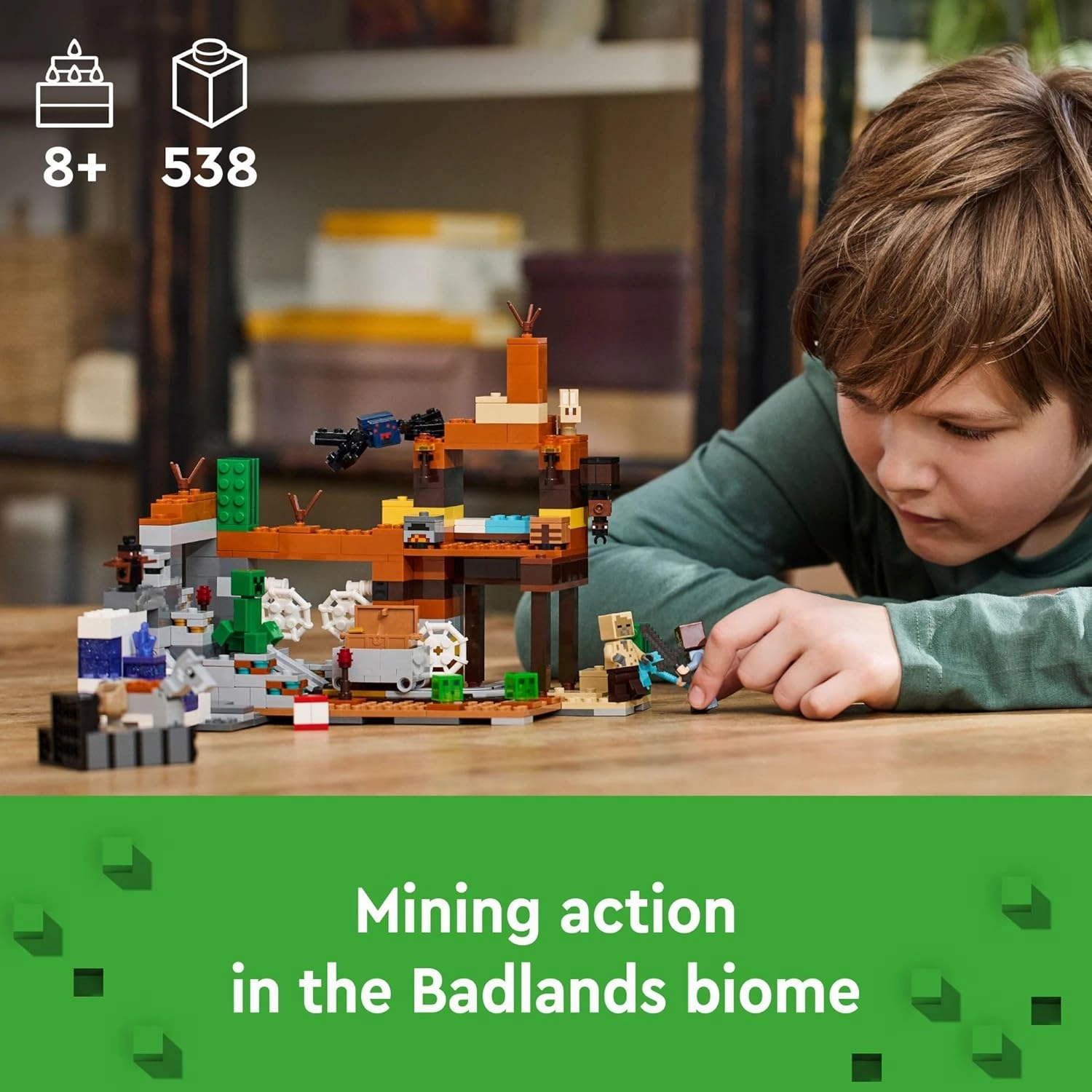 Lego 21263 - Minecraft The Badlands Mineshaft