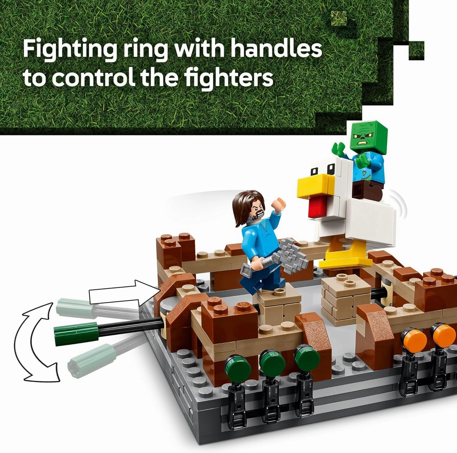 Lego 21272 - Minecraft Woodland Mansion Fighting Ring