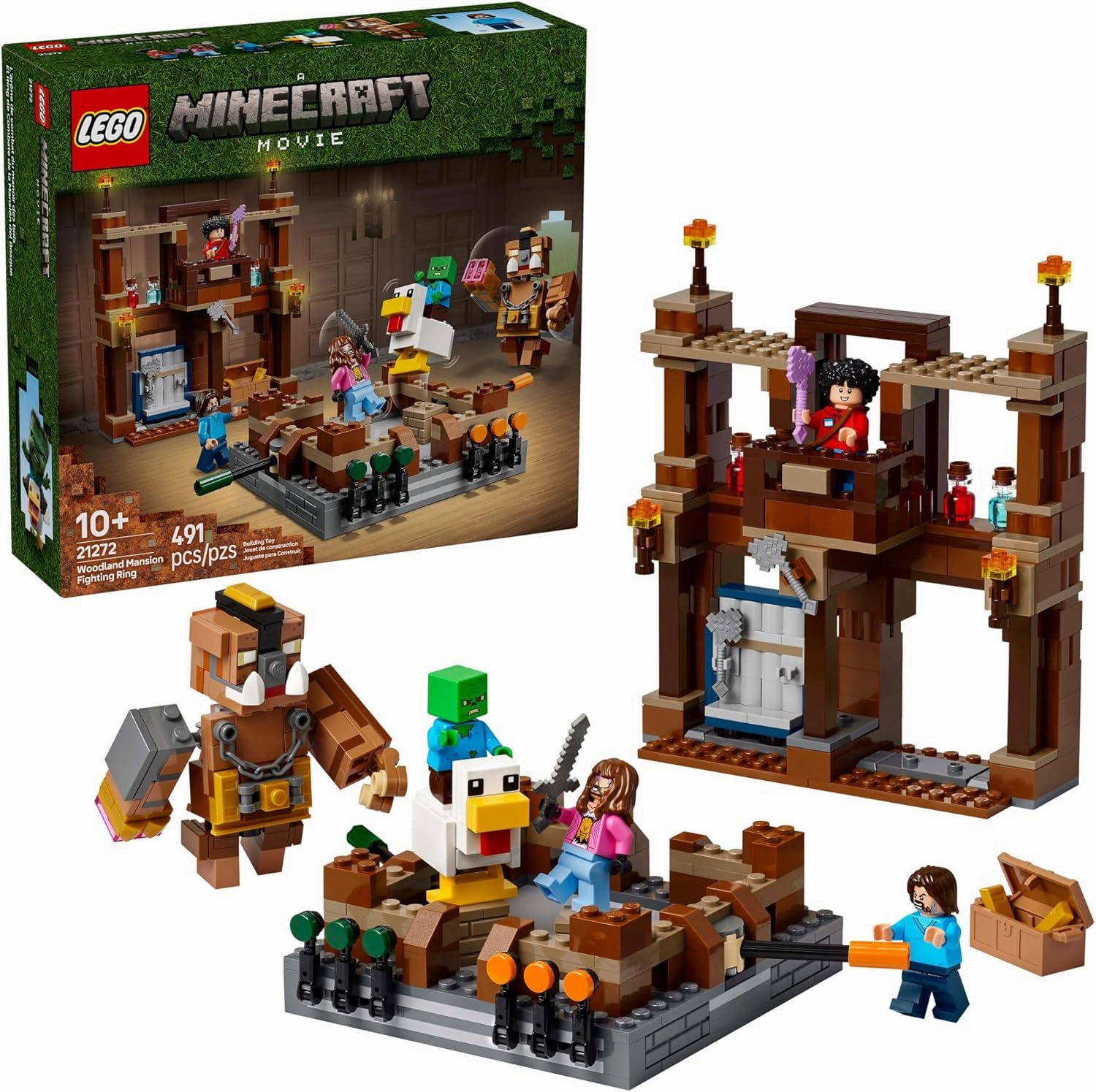 Lego 21272 - Minecraft Woodland Mansion Fighting Ring
