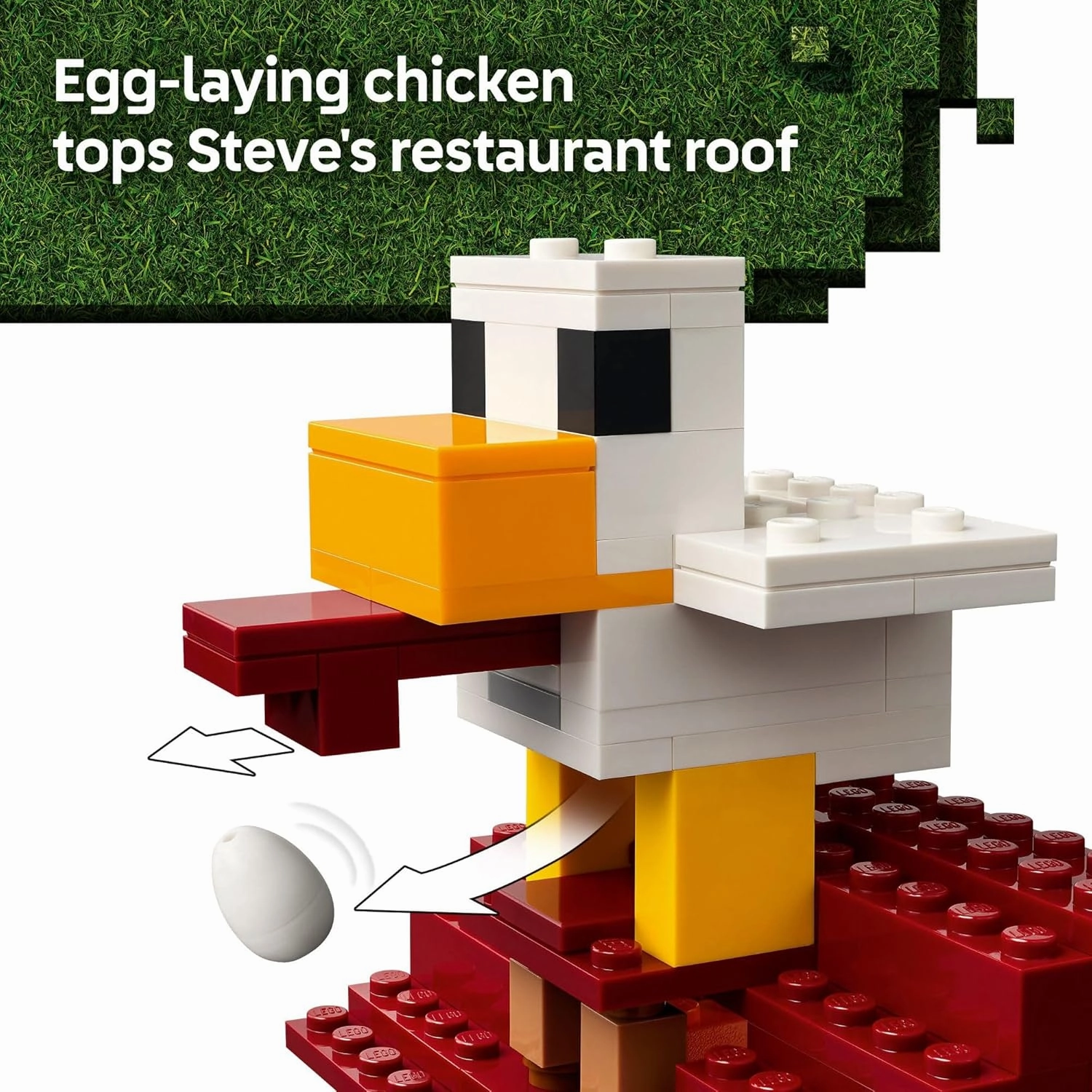 Lego 21273 - Minecraft The Ghast Balloon Village Attack