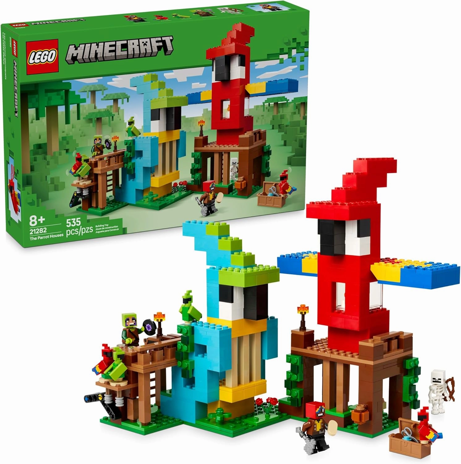 Lego 21282 - Minecraft The Parrot Houses