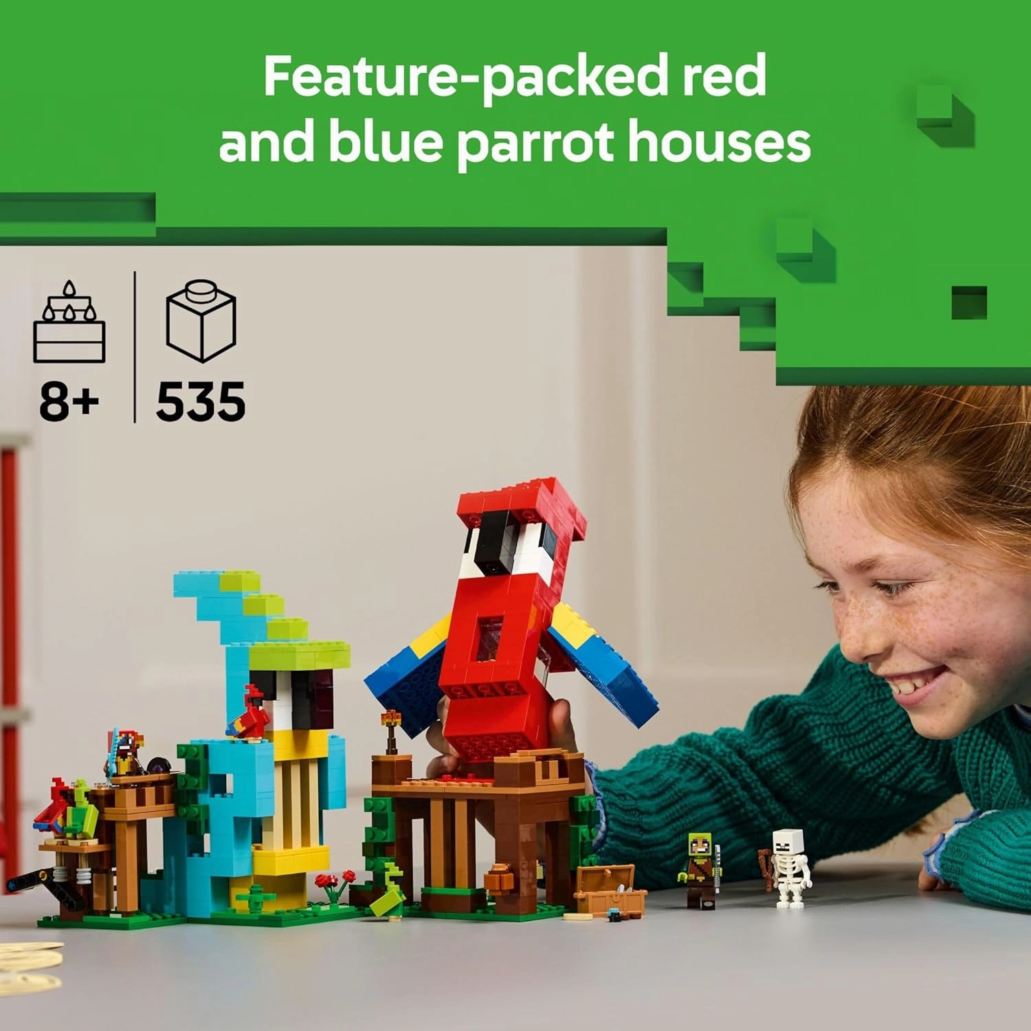 Lego 21282 - Minecraft The Parrot Houses