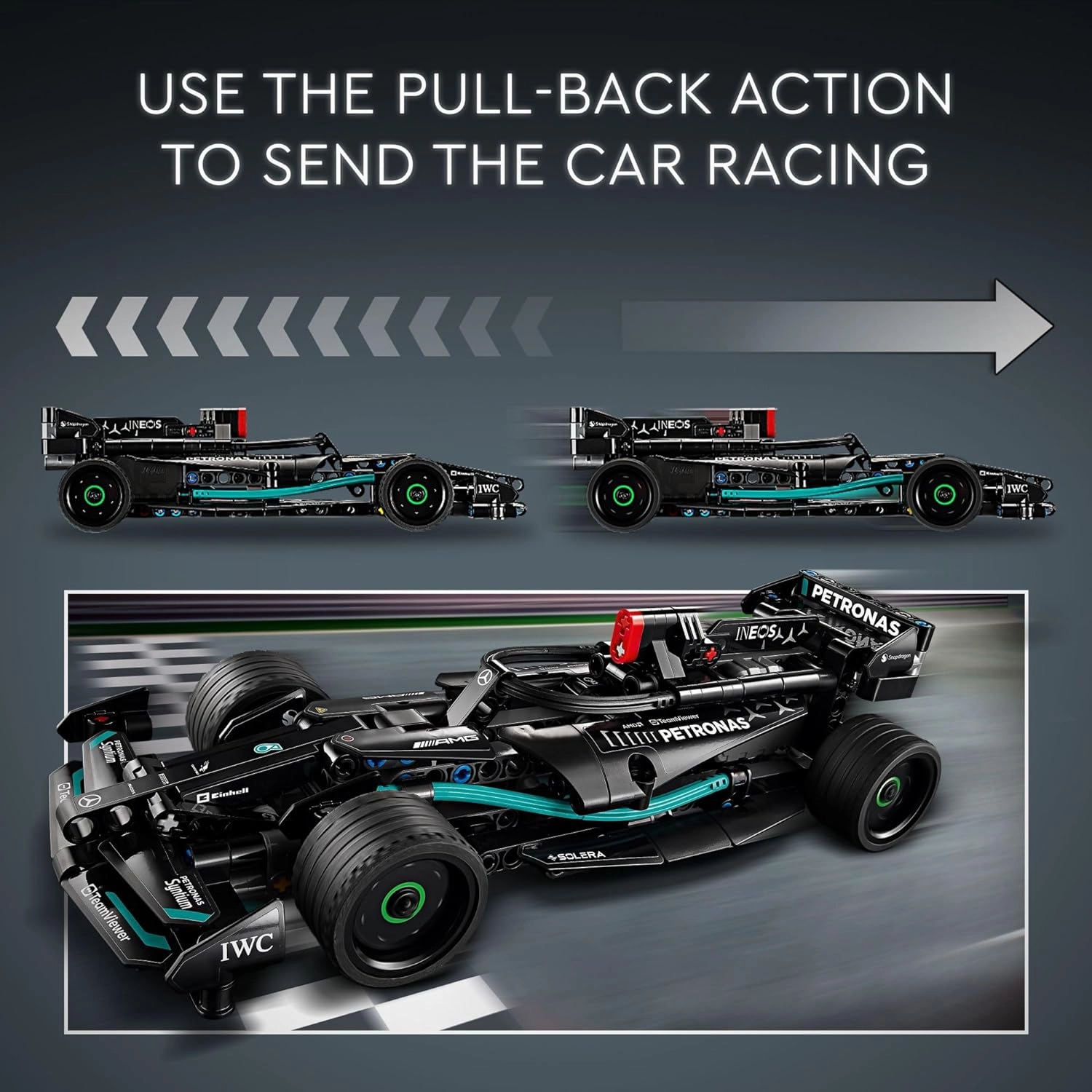 Lego 42165 - Technic Mercedes-AMG F1 W14 Pull-Back