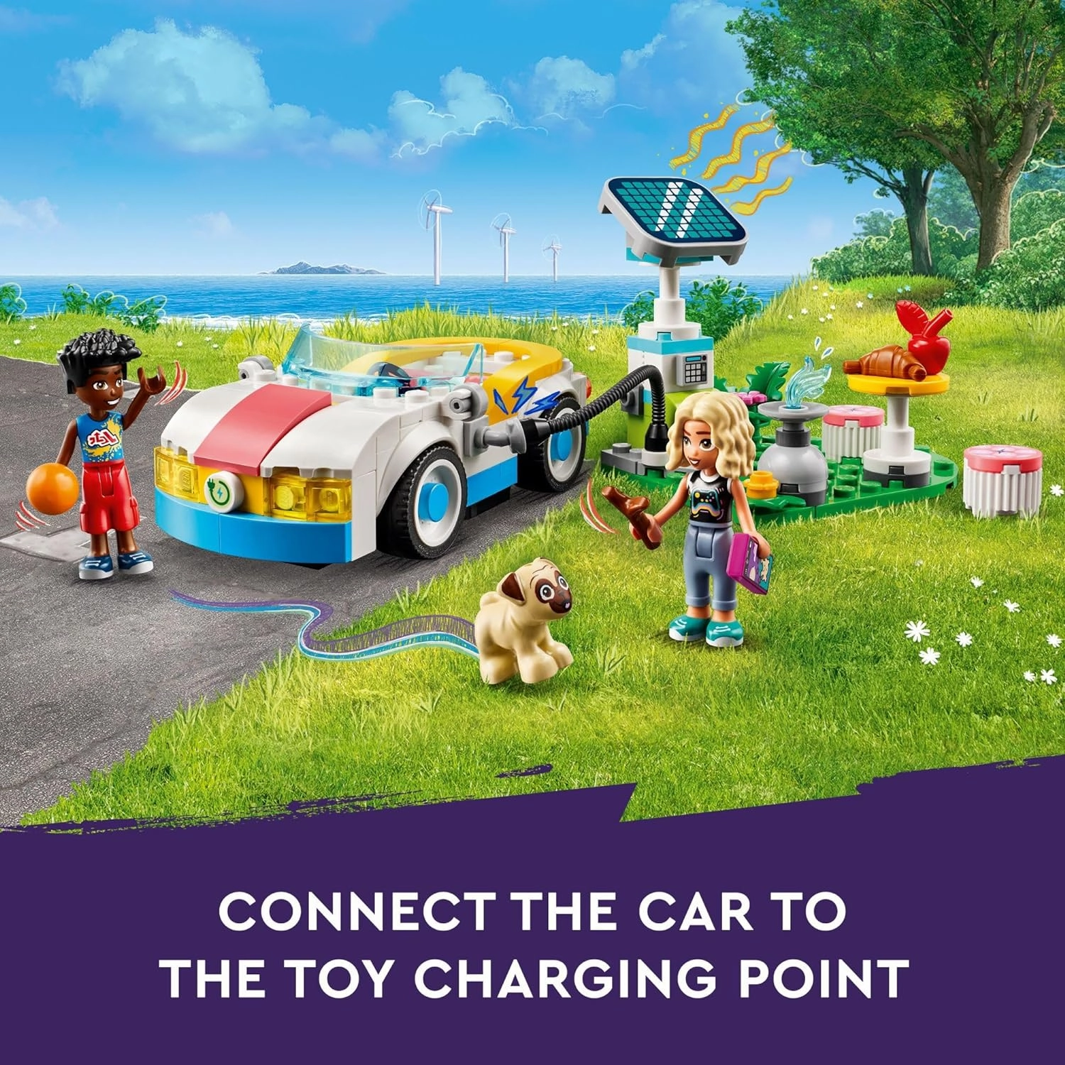 Lego 42609 - Friends Electric Car and Charger