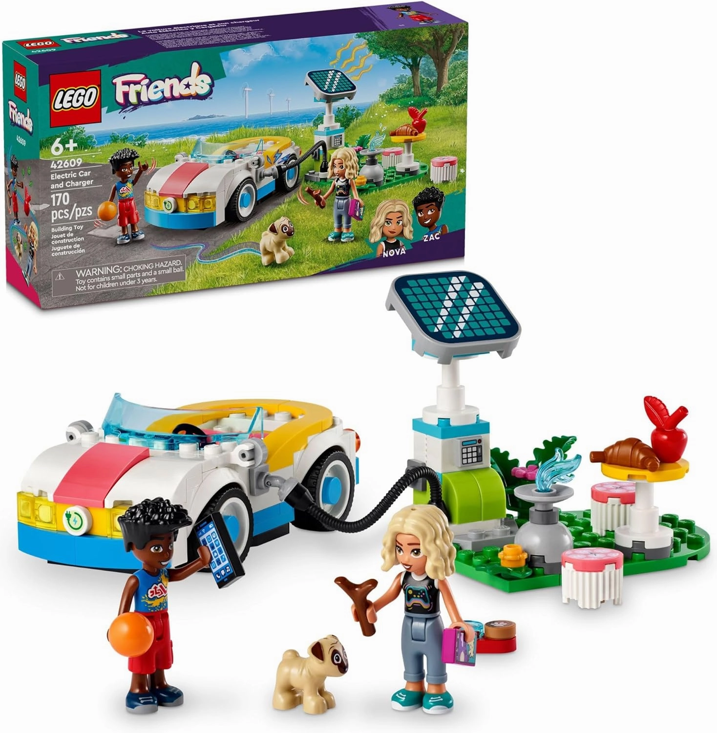 Lego 42609 - Friends Electric Car and Charger