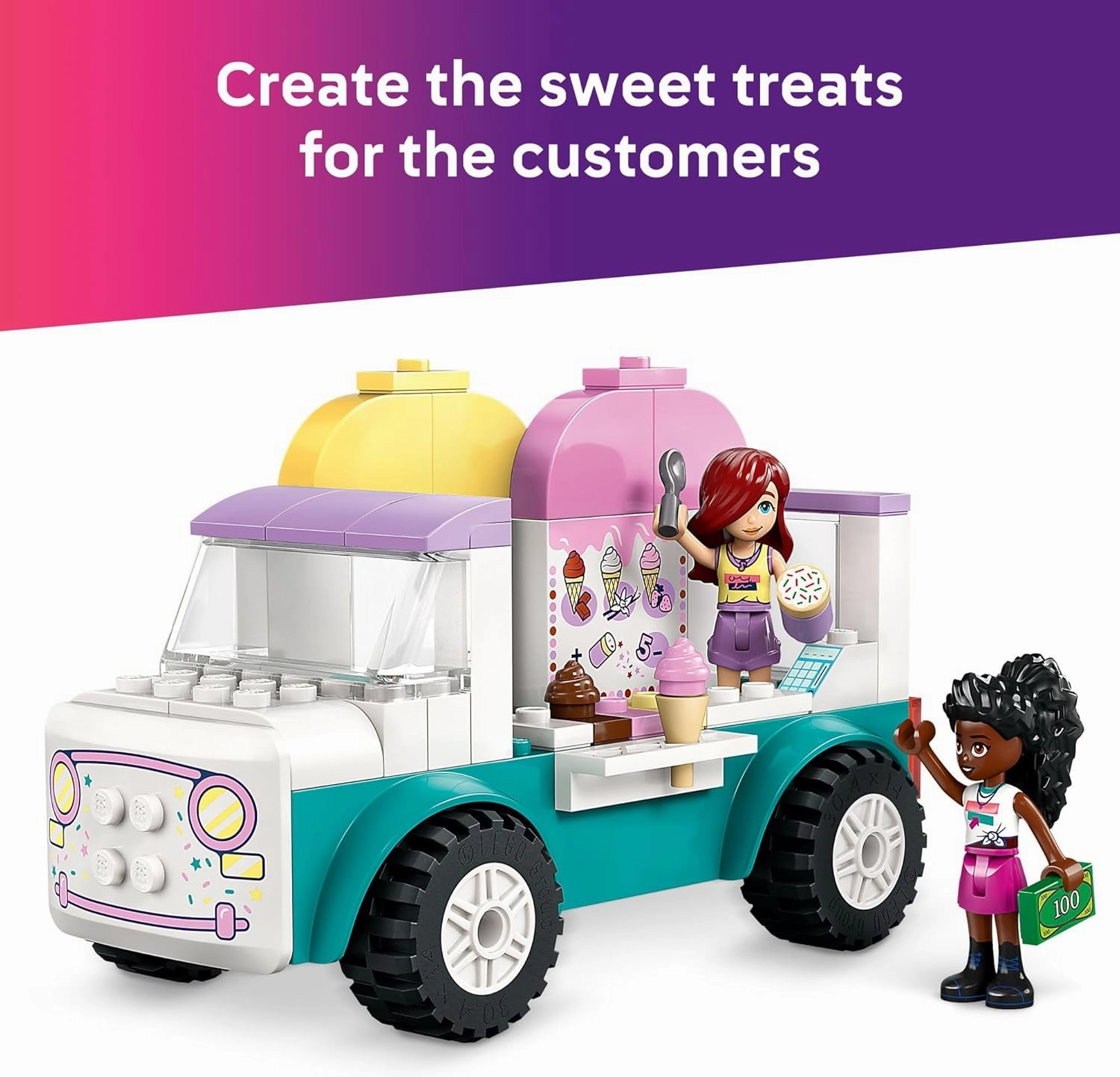 Lego 42644 - Friends Heartlake City Ice Cream Truck