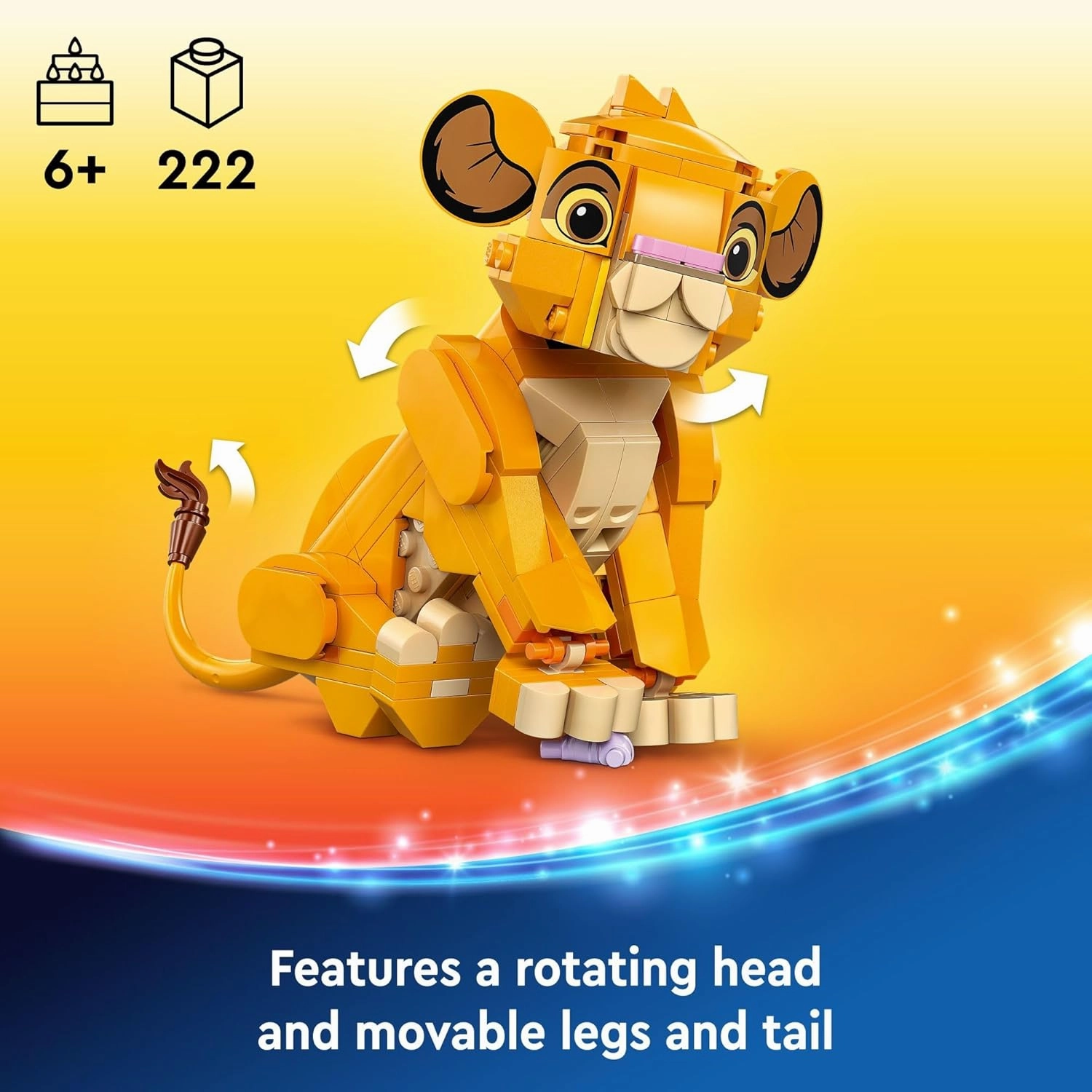 Lego 43243 - Disney Simba the Lion King Cub