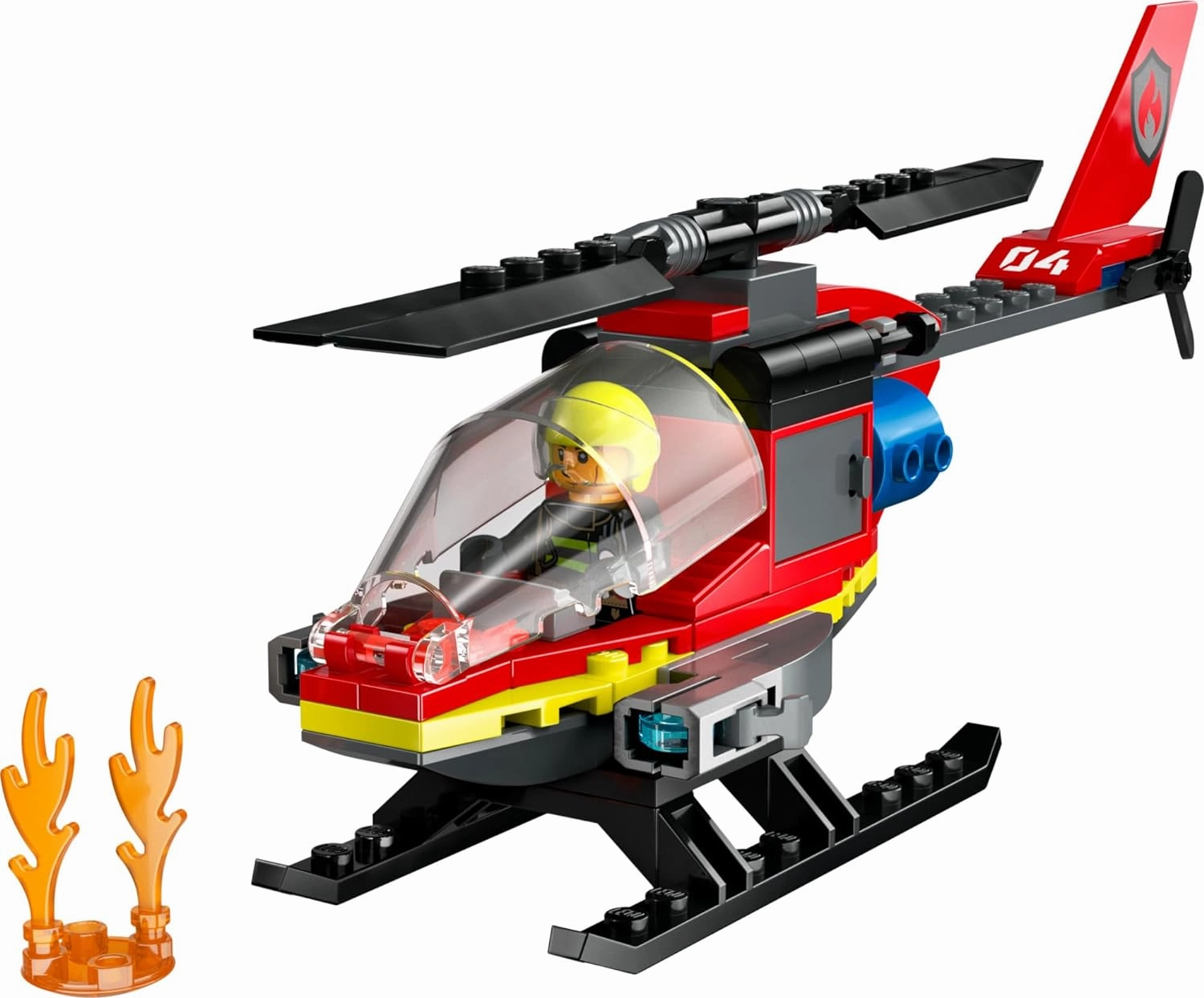 Lego 60411 - City Fire Rescue Helicopter