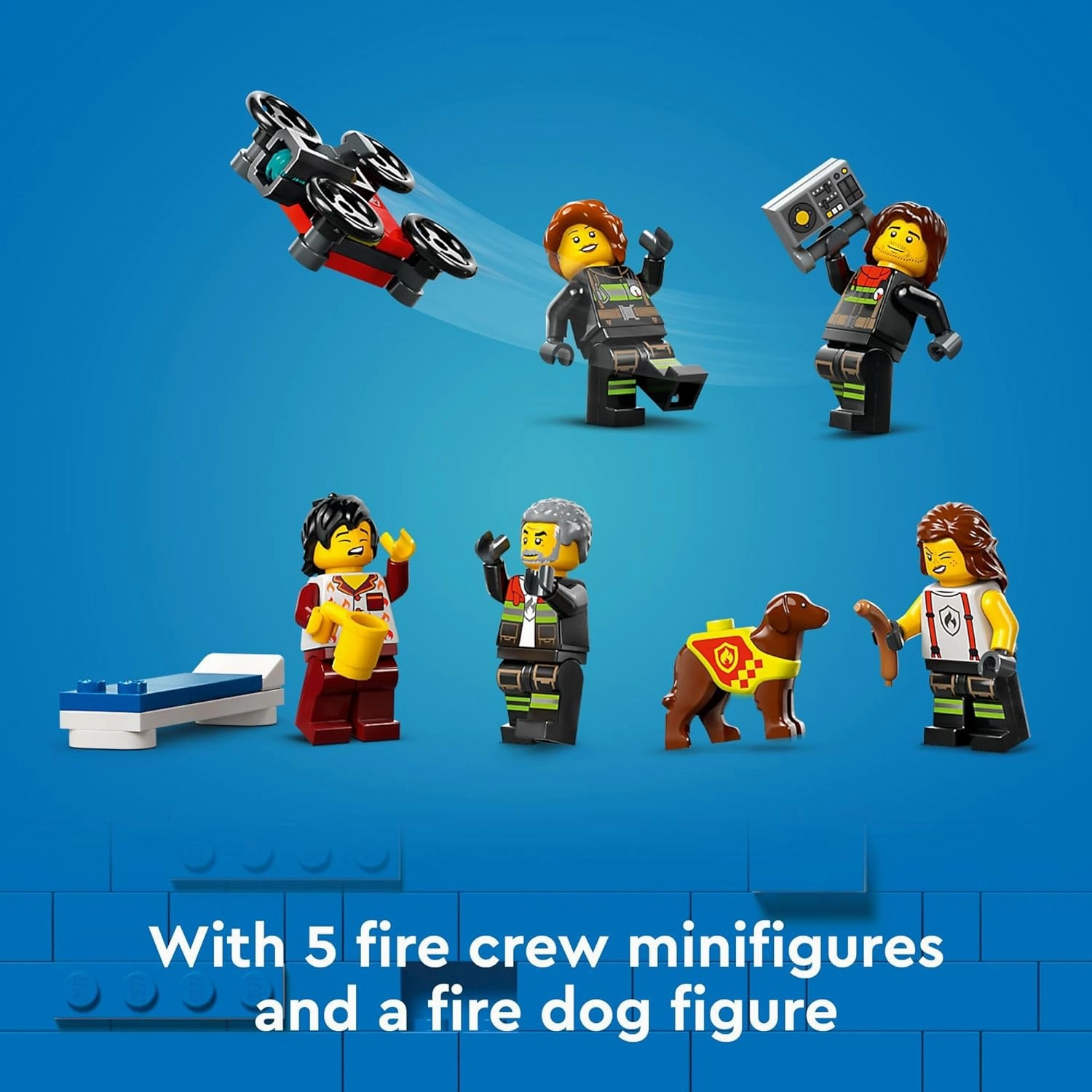Lego 60414 - City Fire Station with Fire truck